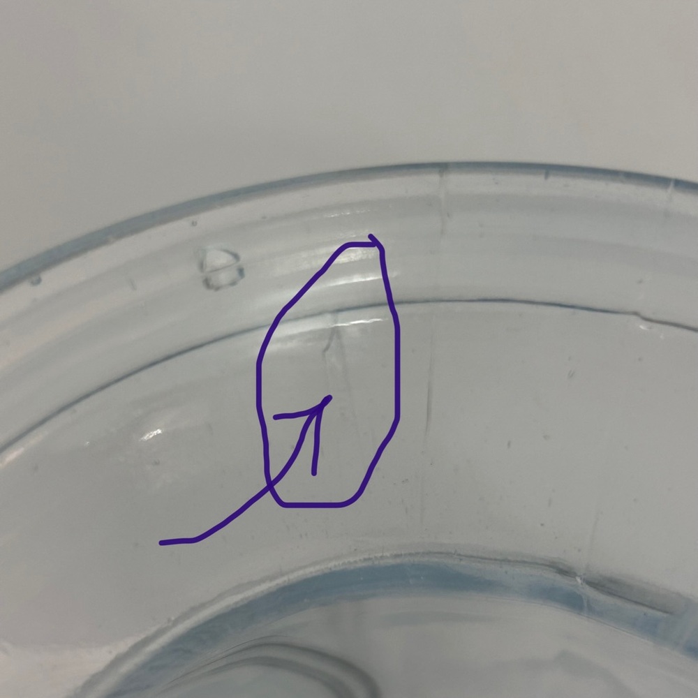 Vintage LUX Italian Glass Vase Vetreria Operaia  Blue Swirl 12” Art Glass Vase - Picture 11 of 14